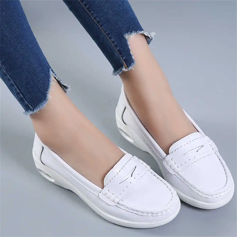 Resale Women'S Formal Wear - Dicke Sohle, Slip-on-weiße Turnschuhe für Männer,