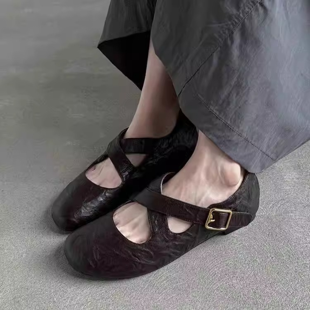 Women'S Work Fashion - 2026 Sommer Runde Zehenpartie Elegante und