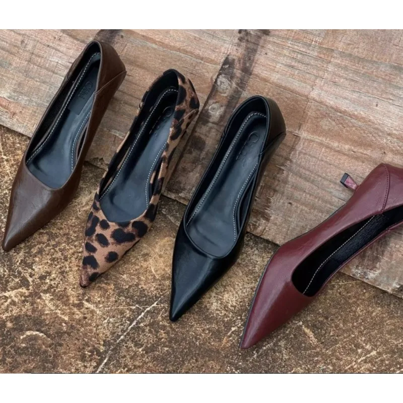 Women'S Work Fashion - 2024 Damen Sexy High Heels Burgund