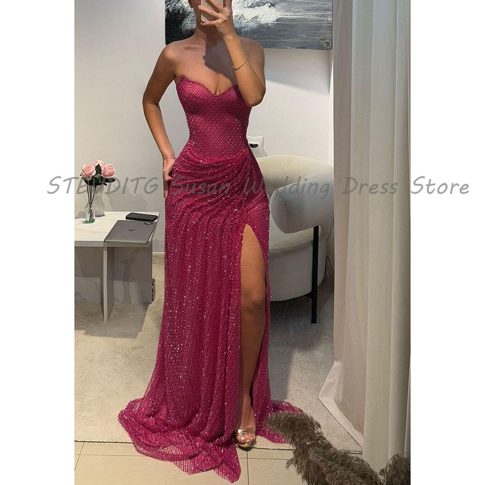 Women Formal Wear Dress - Exquisite Abendkleider für Damen, trägerlos, ärmellos,