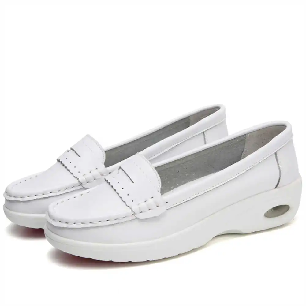 Dicke Sohle, Slip-on-weiße Tur – Resale Women'S Formal Wear Bewertung und Preis