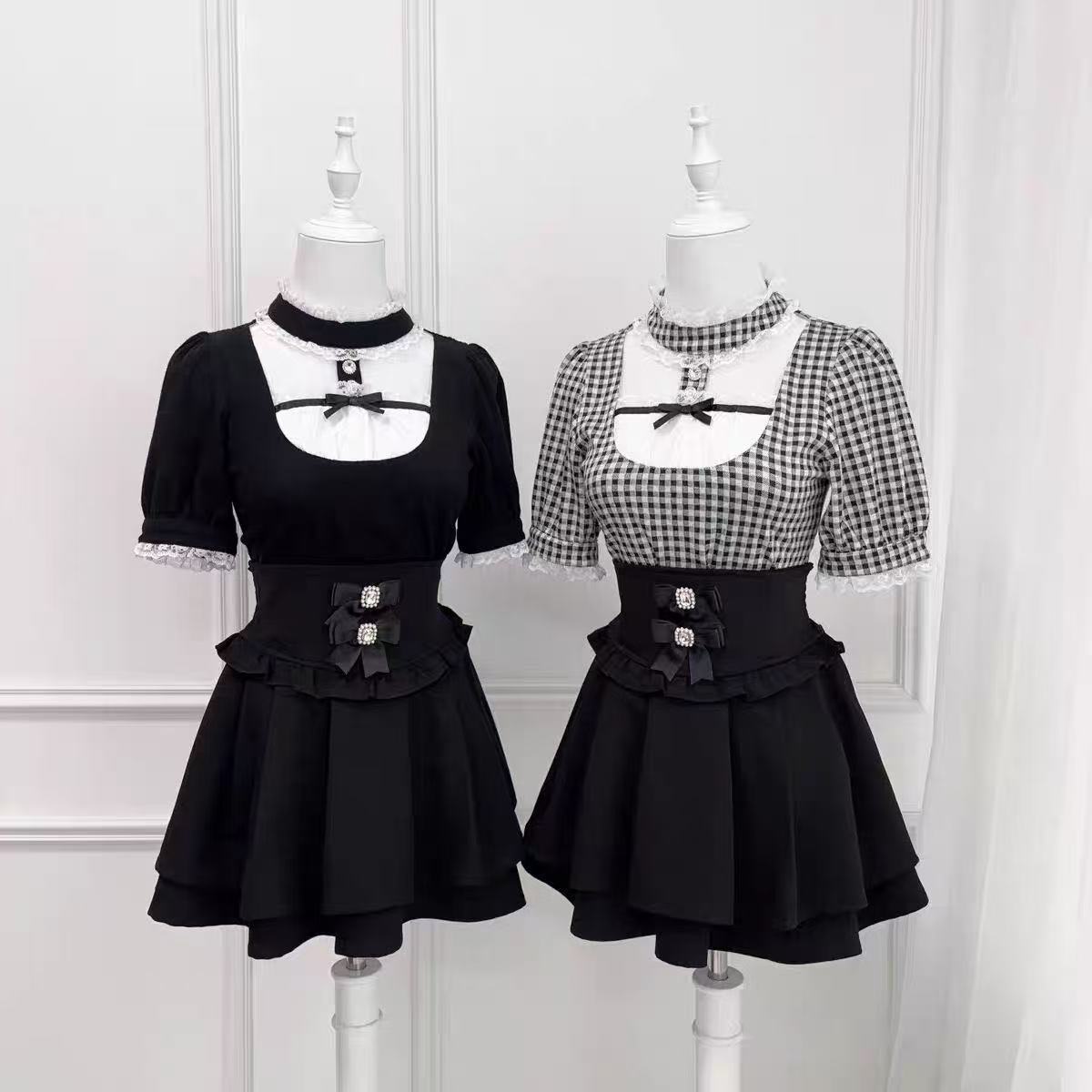 Japanische Lolita-Bluse für Da – Japanese Women Formal Wear Bewertung und Preis