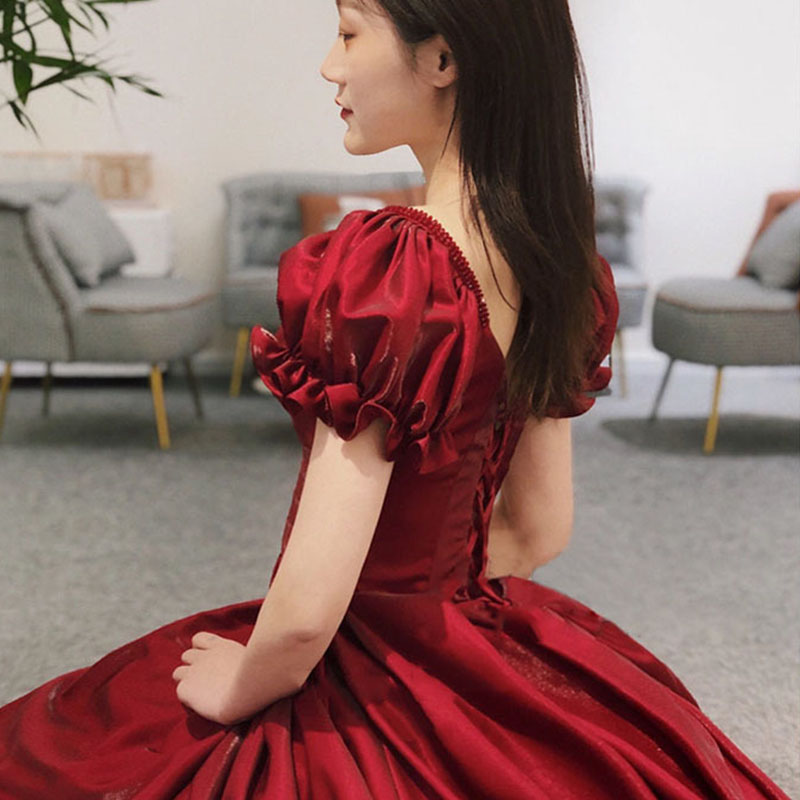 Abendkleid rot Braut Toast tra – Women'S Formal Dinner Wear Bewertung und Preis