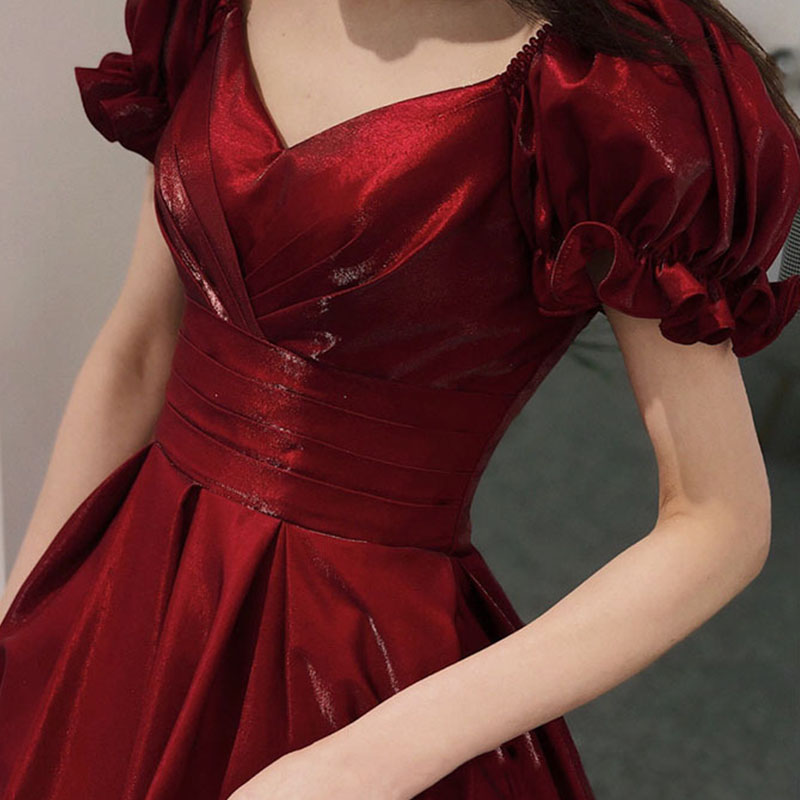 Abendkleid rot Braut Toast tra – Women'S Formal Dinner Wear Bewertung und Preis
