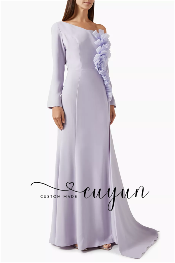 CUYUN Angepasst Eine Schulter  – Women'S Formal Dinner Wear Bewertung und Preis