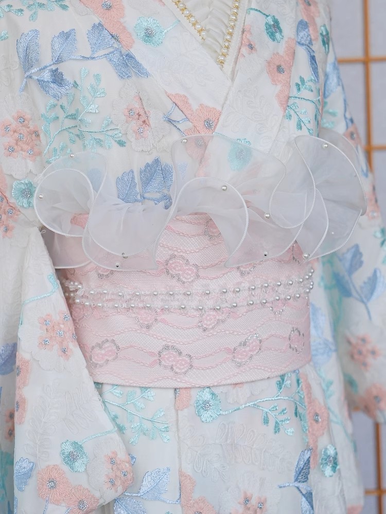 Kimono-Unterwäsche mit Spitzen – Japanese Women Formal Wear Bewertung und Preis
