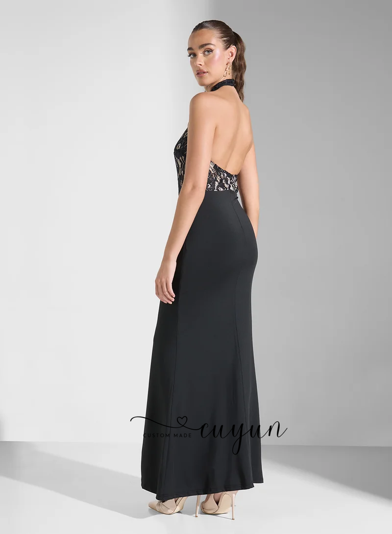 CUYUN Maßgeschneiderte schwarz – Women'S Formal Dinner Wear Bewertung und Preis