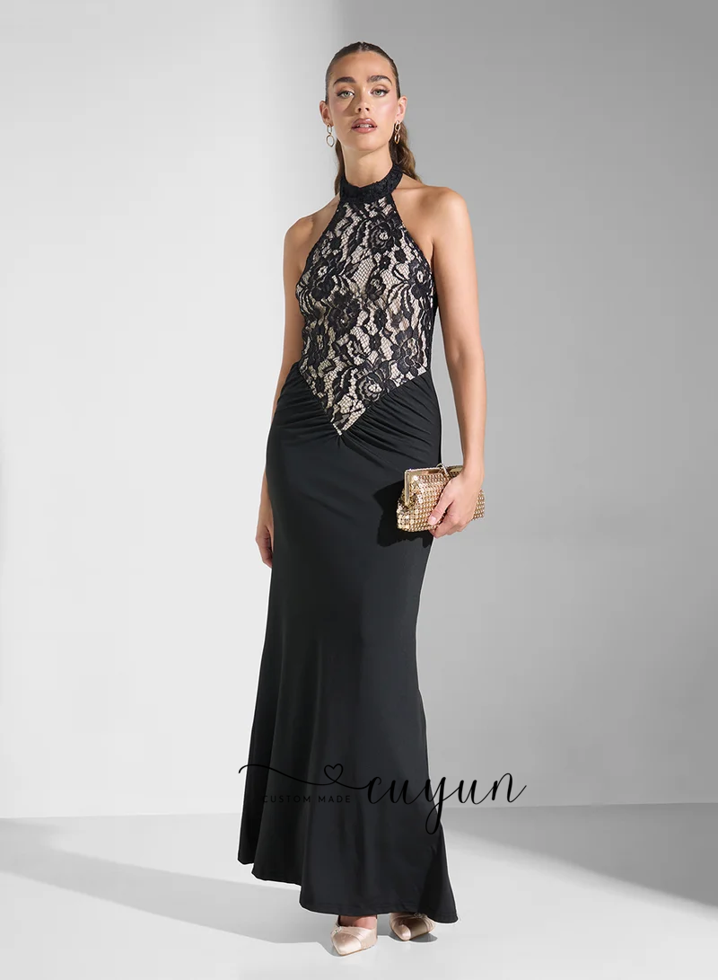 CUYUN Maßgeschneiderte schwarz – Women'S Formal Dinner Wear Bewertung und Preis