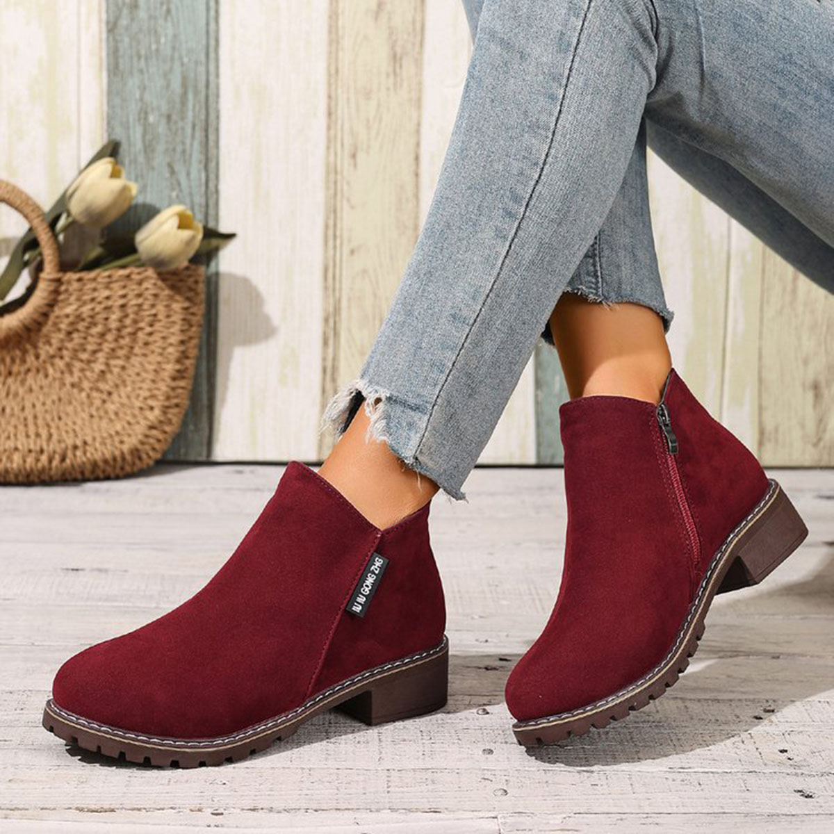 Damen Herbst Winter Stiefelett – Formal Wear Women Us Bewertung und Preis