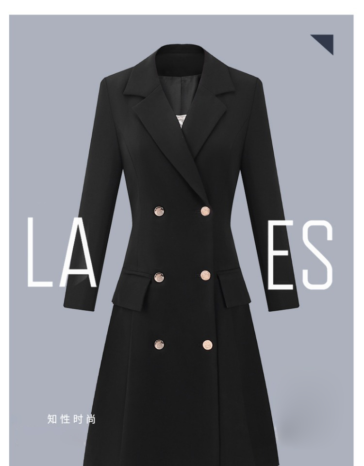 Schwarzes Berufsanzugkleid Hig – Women Formal Wear Trends Bewertung und Preis