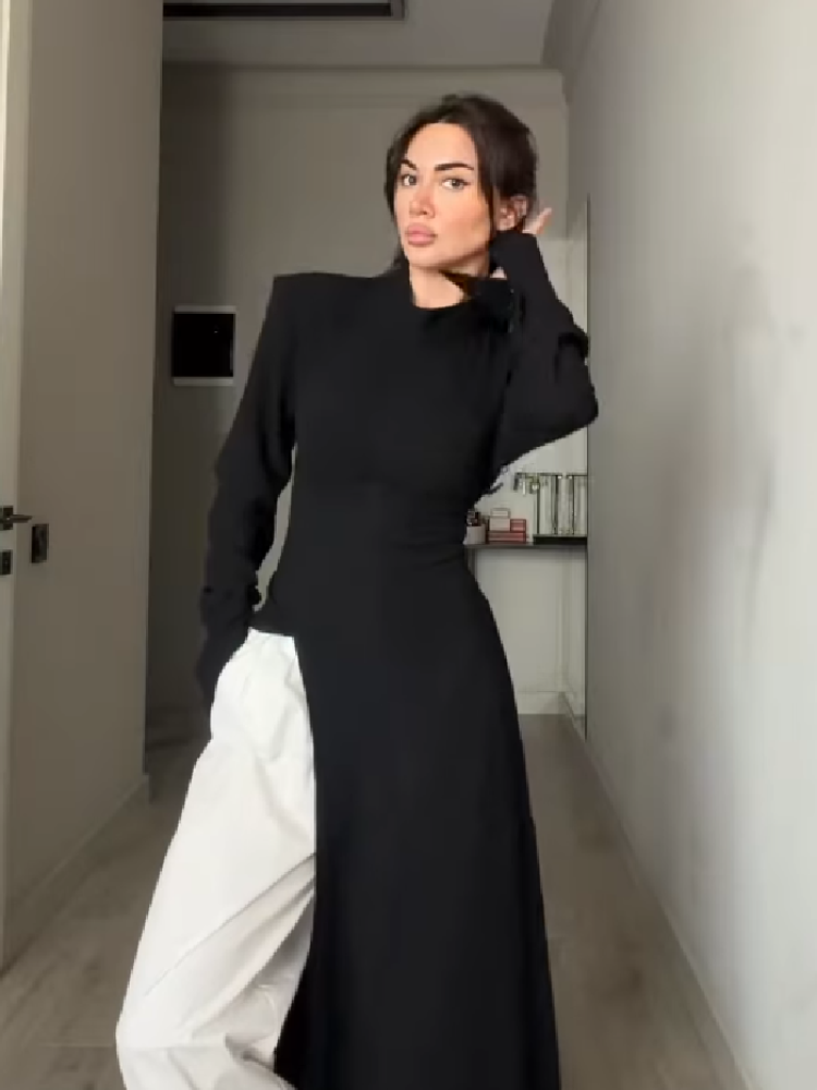 Elegantes Damenkleid mit Hohem – Formal Wear Women Us Bewertung und Preis