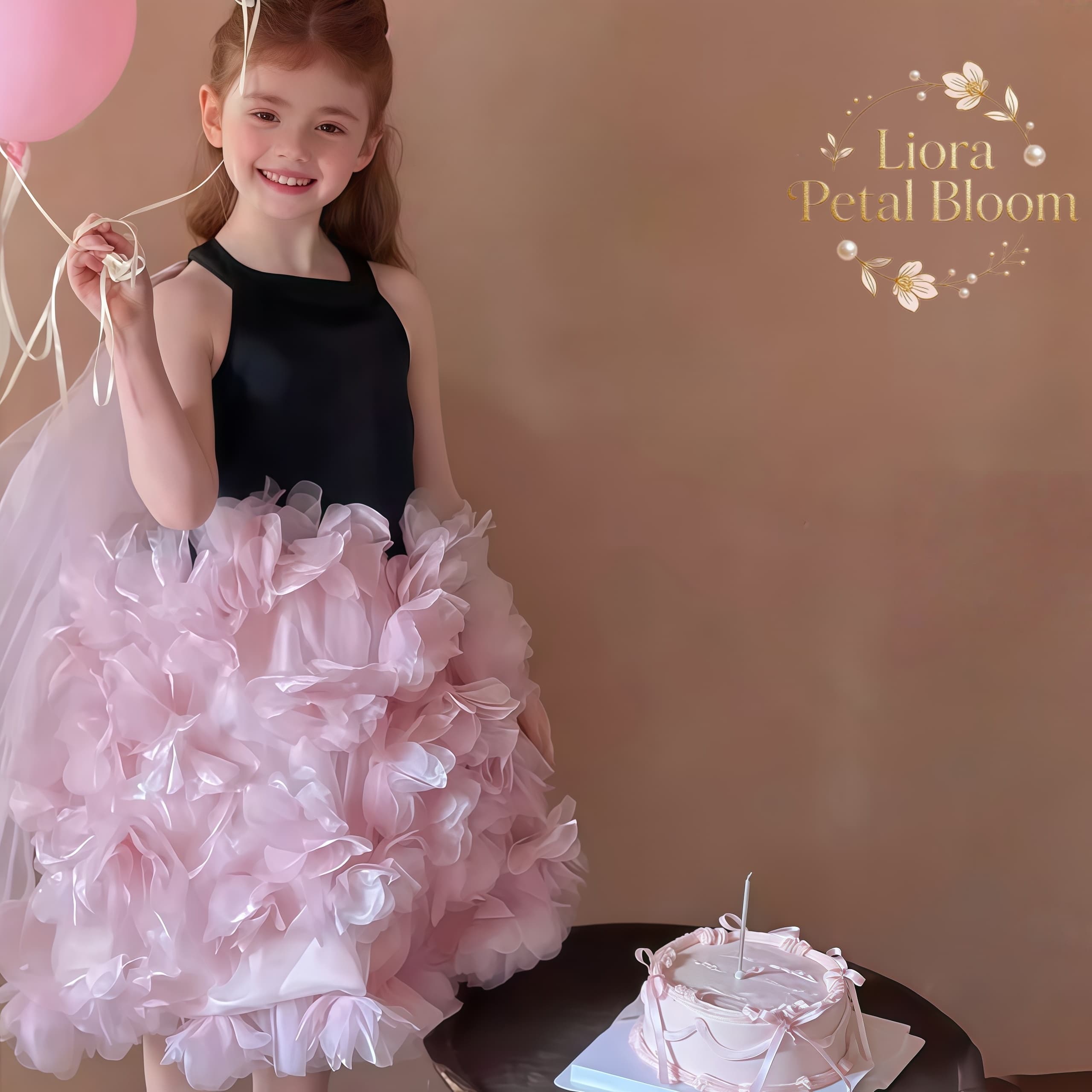 Schwarzes Blumen-Tüllkleid für – Formal Wear Women Us Bewertung und Preis