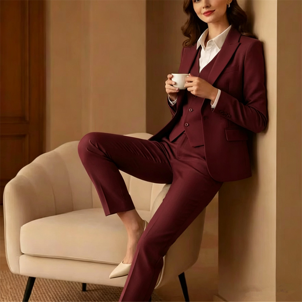 Neuer Salbeigrüner Damenanzug  – Women'S Formal Wear Pants Suit Bewertung und Preis