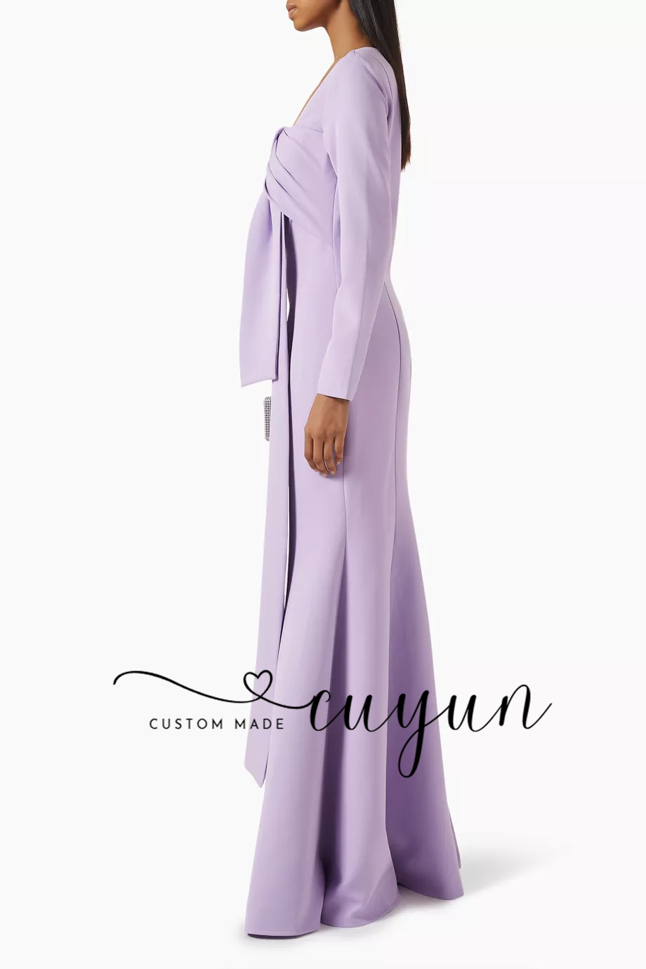 CUYUN Maßgeschneiderte Lavende – Women'S Formal Dinner Wear Bewertung und Preis