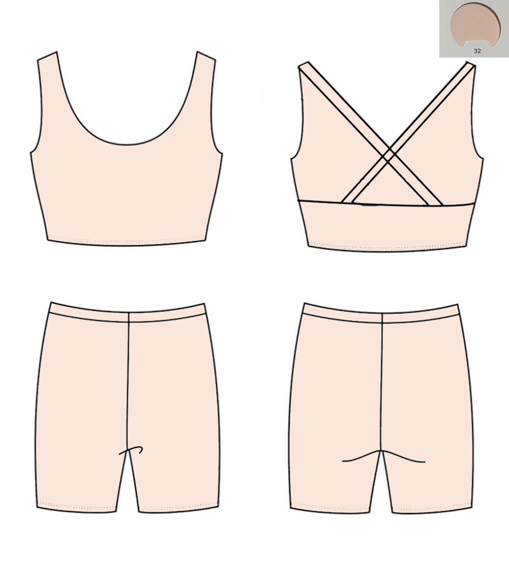 Einfarbiger Yoga-Anzug mit Rüc – Monochrome Suit Set Bewertung und Preis