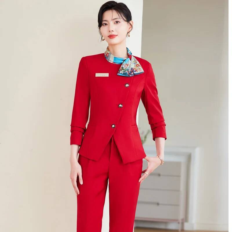Plus Size Formale elegante Sti – Women'S Formal Wear Pants Suit Bewertung und Preis