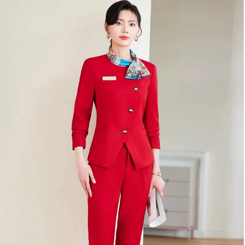 Plus Size Formale elegante Sti – Women'S Formal Wear Pants Suit Bewertung und Preis