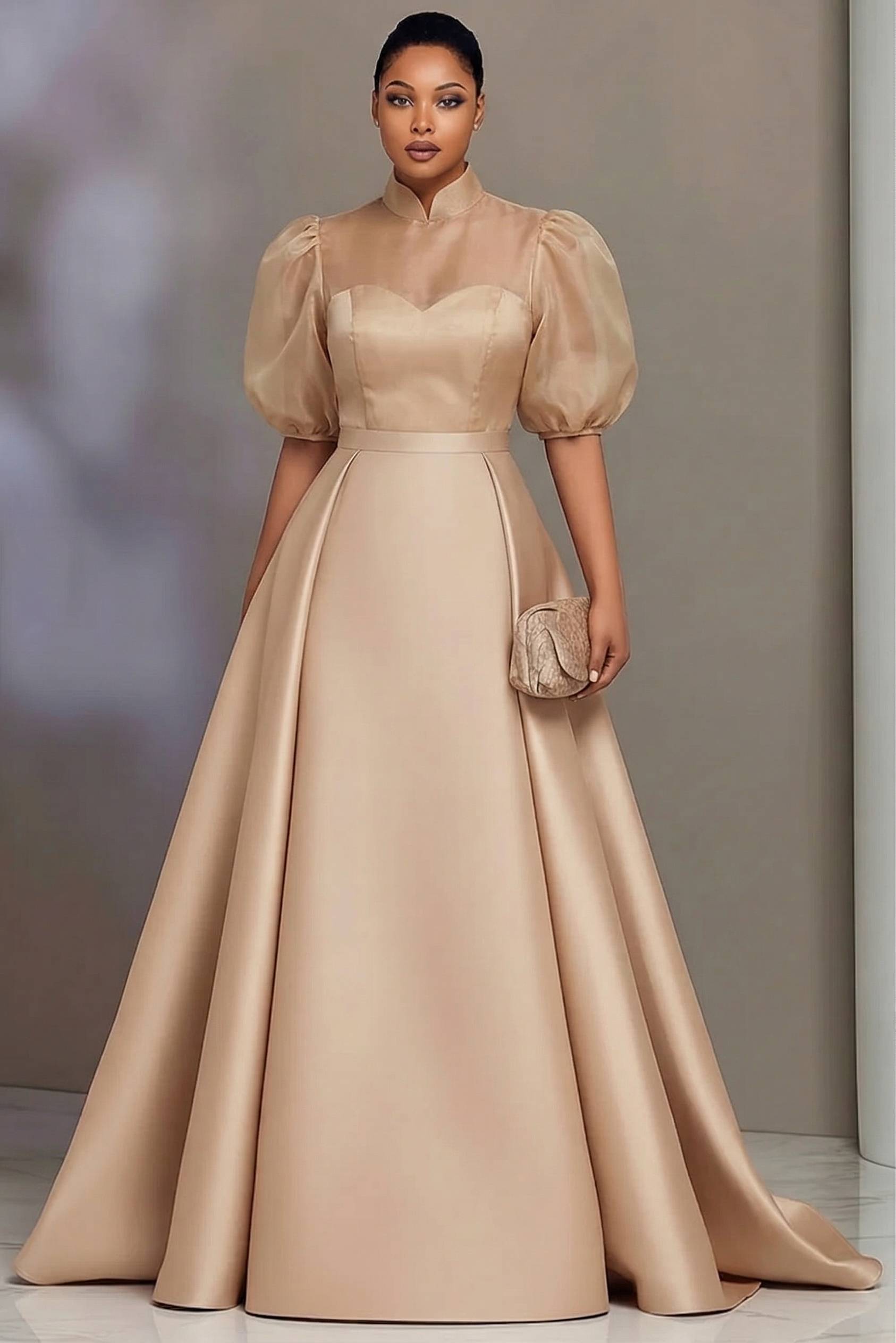 Elegante Satin-Abendkleider in – Women Formal Wear Dress Bewertung und Preis
