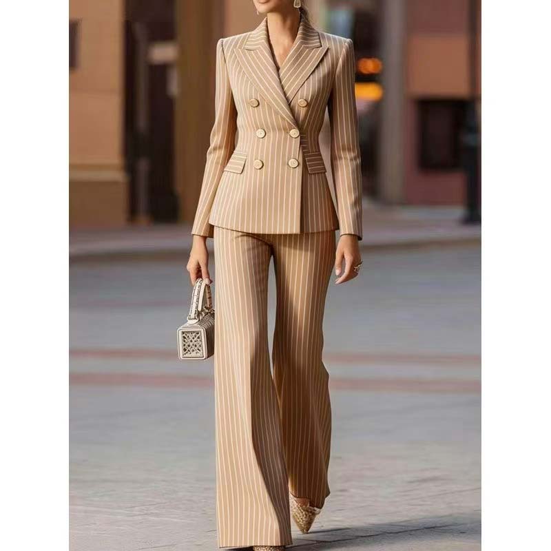 Herbst Hosenanzug Damen Gestre – Women'S Formal Wear Pants Suit Bewertung und Preis