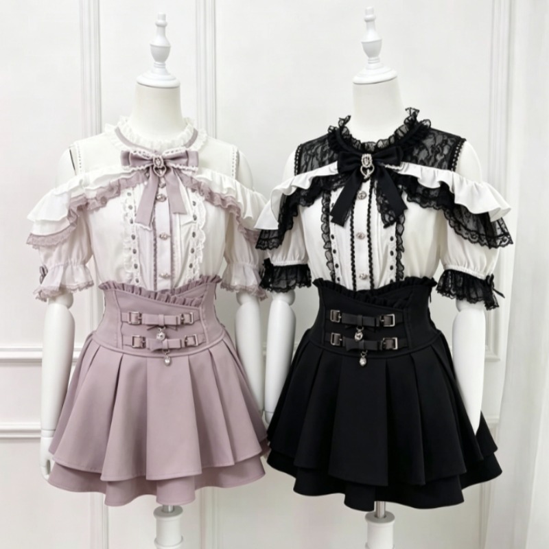 Kawaii Japanische Lolita Bluse – Japanese Women Formal Wear Bewertung und Preis