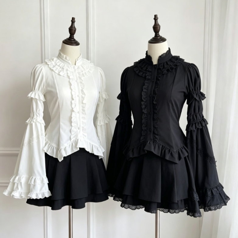 Kawaii Japanische Lolita Bluse – Japanese Women Formal Wear Bewertung und Preis