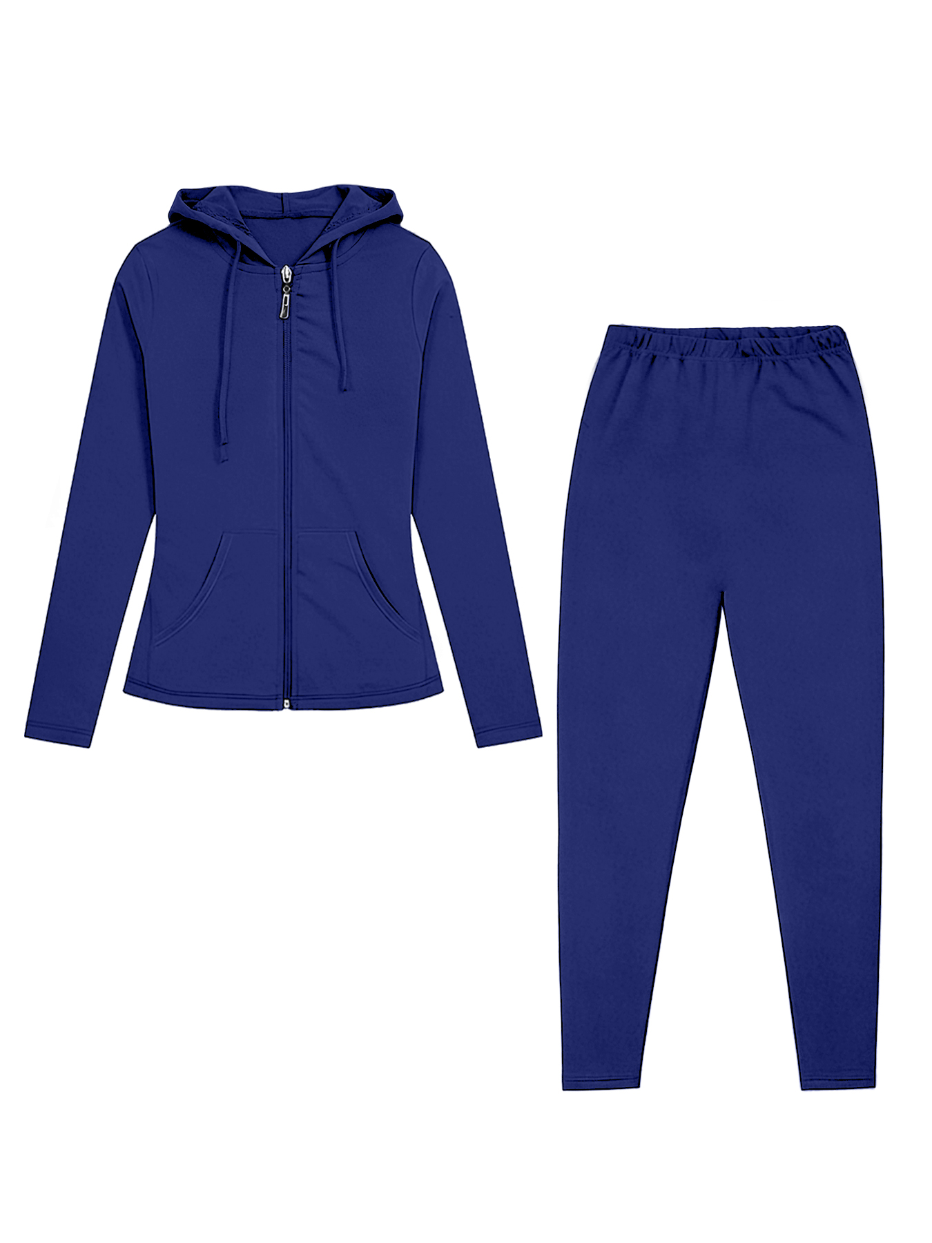Einfarbiges Sportset mit Reißv – Monochrome Suit Set Bewertung und Preis