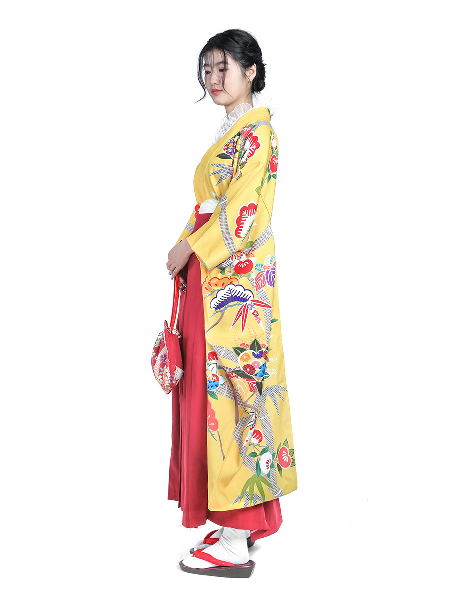 Japanisches Kimono-Set für Dam – Japanese Women Formal Wear Bewertung und Preis