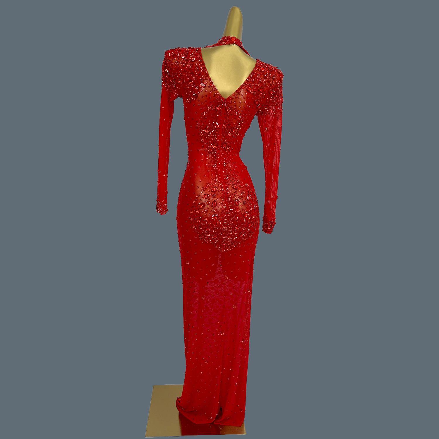 Sexy Sheer Mesh Formal Prom La – Women'S Formal Dinner Wear Bewertung und Preis