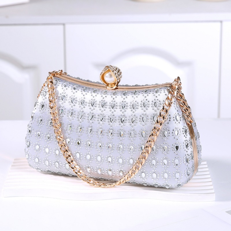 Diamantbesetzte Wassertropfen- – Women'S Formal Dinner Wear Bewertung und Preis